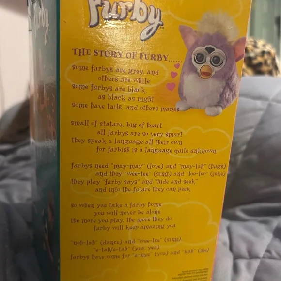 Purple & White Furby Interactive Toy - Picture 6 of 8
